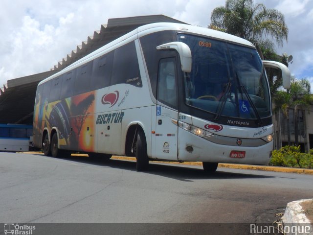 Eucatur - Empresa União Cascavel de Transportes e Turismo 4748 na cidade de Americana, São Paulo, Brasil, por Ruan Roque. ID da foto: 3015584.