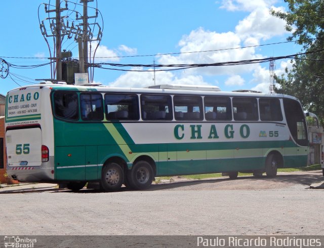 Expreso Chago 55 na cidade de Chuí, Rio Grande do Sul, Brasil, por Paulo Ricardo  Rodrigues Villanova. ID da foto: 3016515.