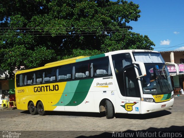 Empresa Gontijo de Transportes 12370 na cidade de Pirapora, Minas Gerais, Brasil, por Andrew Campos. ID da foto: 2956135.