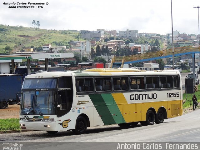 Empresa Gontijo de Transportes 11265 na cidade de João Monlevade, Minas Gerais, Brasil, por Antonio Carlos Fernandes. Número da foto: #2955197.