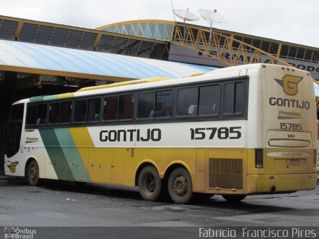 Empresa Gontijo de Transportes 15785 na cidade de Uberaba, Minas Gerais, Brasil, por Fabrício  Francisco Pires. ID da foto: 2954343.