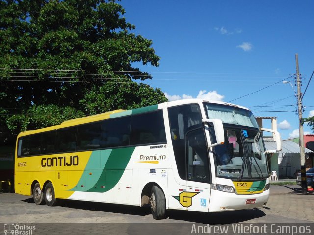 Empresa Gontijo de Transportes 11565 na cidade de Pirapora, Minas Gerais, Brasil, por Andrew Campos. ID da foto: 2956133.