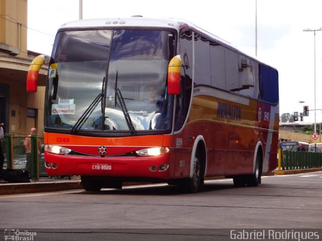 Renalita Transportes e Turismo 1240 na cidade de São José do Rio Preto, São Paulo, Brasil, por Gabriel Rodrigues. ID da foto: 2954410.