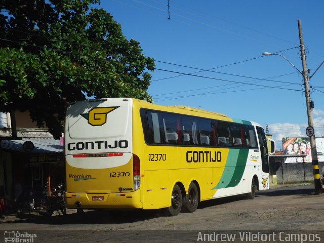 Empresa Gontijo de Transportes 12370 na cidade de Pirapora, Minas Gerais, Brasil, por Andrew Campos. ID da foto: 2956139.