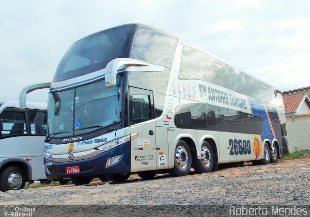 Santo Antônio Turismo 26600 na cidade de Marília, São Paulo, Brasil, por Roberto Mendes. Número da foto: #2955285.