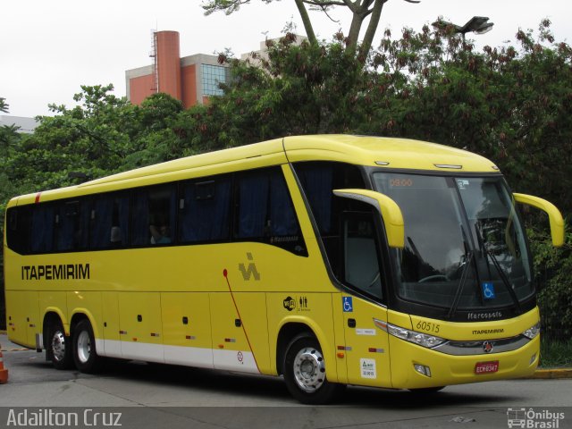 Viação Itapemirim 60515 na cidade de São Paulo, São Paulo, Brasil, por Adailton Cruz. Número da foto: #2955506.