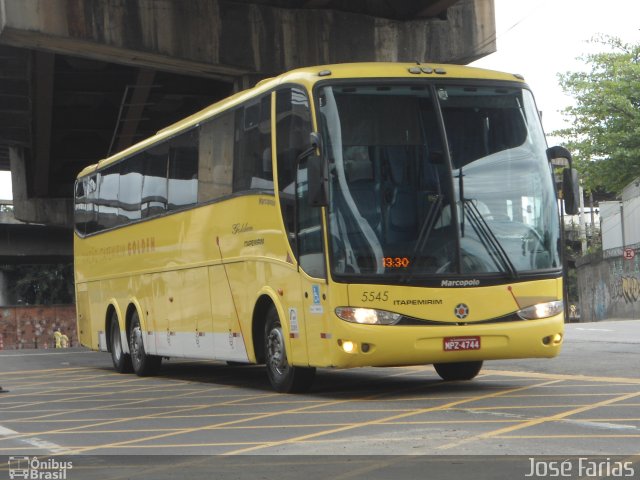 Viação Itapemirim 5545 na cidade de Rio de Janeiro, Rio de Janeiro, Brasil, por Junior Almeida. ID da foto: 2956463.