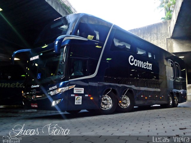 Viação Cometa 14306 na cidade de Belo Horizonte, Minas Gerais, Brasil, por Lucas Vieira. Número da foto: #2954626.