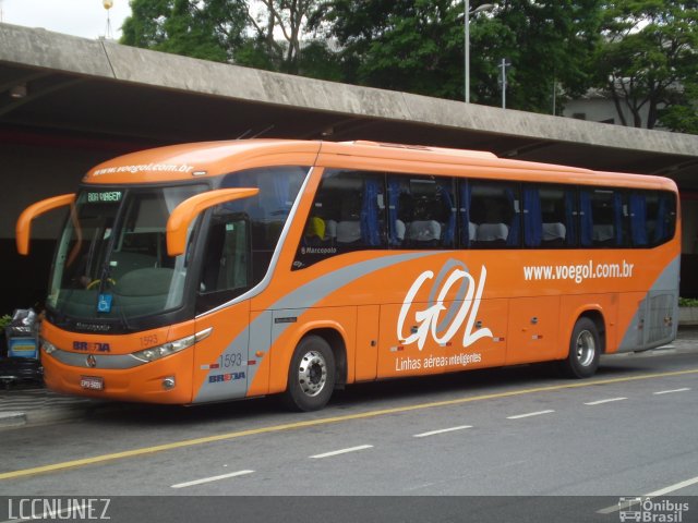 Breda Transportes e Serviços 1593 na cidade de São Paulo, São Paulo, Brasil, por Luis Nunez. ID da foto: 2956291.