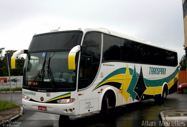 Viação Transpiauí 503 na cidade de Brasília, Distrito Federal, Brasil, por Allan  Meirelles. Número da foto: #3019351.