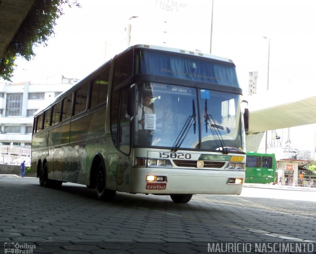 Empresa Gontijo de Transportes 15820 na cidade de Belo Horizonte, Minas Gerais, Brasil, por Maurício Nascimento. ID da foto: 3020548.