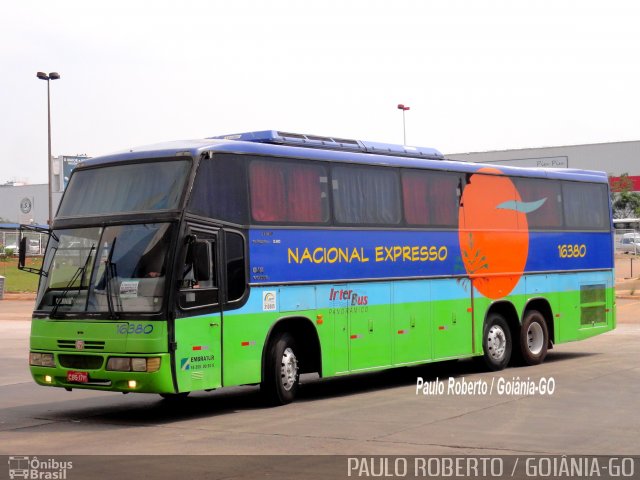 Nacional Expresso 16380 na cidade de Goiânia, Goiás, Brasil, por Paulo Roberto de Morais Amorim. Número da foto: #3018717.