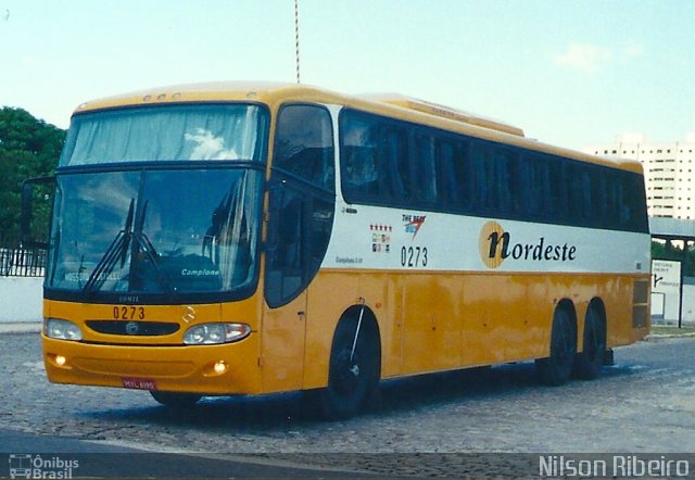 Viação Nordeste 0273 na cidade de Fortaleza, Ceará, Brasil, por Nilson Ribeiro. Número da foto: #3019146.