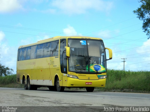 Viação Itapemirim 9517 na cidade de Messias, Alagoas, Brasil, por João Paulo Clarindo. ID da foto: 3020198.