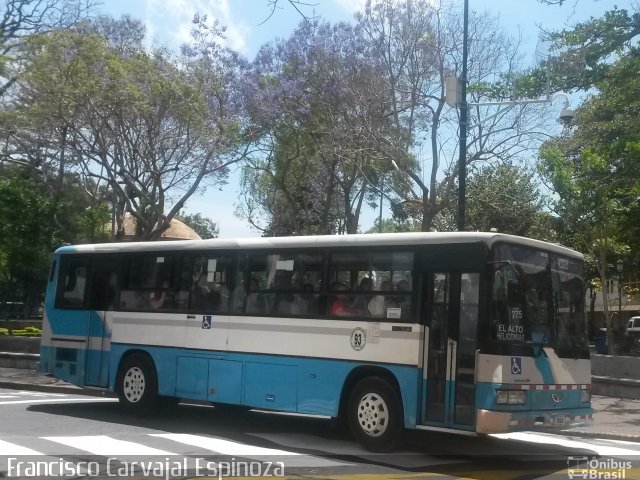 Buses Guadalupe 93 na cidade de , por Francisco Carvajal Espinoza. ID da foto: 3018720.