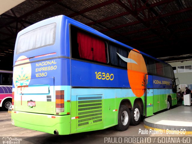 Nacional Expresso 16380 na cidade de Goiânia, Goiás, Brasil, por Paulo Roberto de Morais Amorim. Número da foto: #3018713.