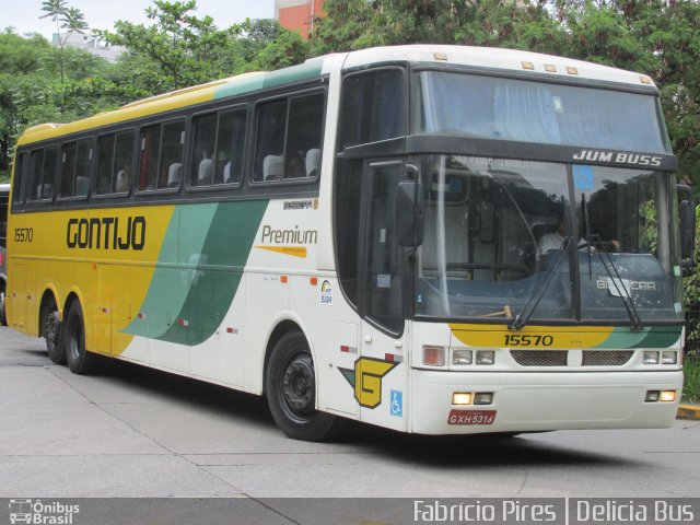 Empresa Gontijo de Transportes 15570 na cidade de São Paulo, São Paulo, Brasil, por Fabrício  Francisco Pires. Número da foto: #3022284.