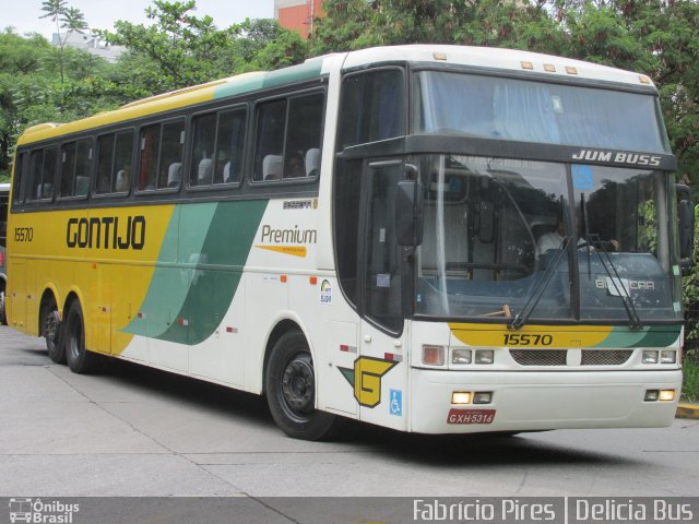 Empresa Gontijo de Transportes 15570 na cidade de São Paulo, São Paulo, Brasil, por Fabrício  Francisco Pires. ID da foto: 3022284.