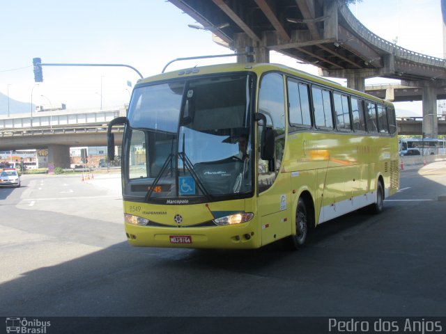 Viação Itapemirim 8549 na cidade de Rio de Janeiro, Rio de Janeiro, Brasil, por Pedro dos Anjos Lino dos Santos. ID da foto: 3022149.