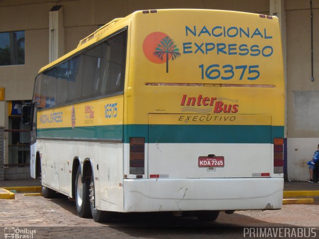 Nacional Expresso 16375 na cidade de Itumbiara, Goiás, Brasil, por Alexandre Rodrigo. Número da foto: #3020614.