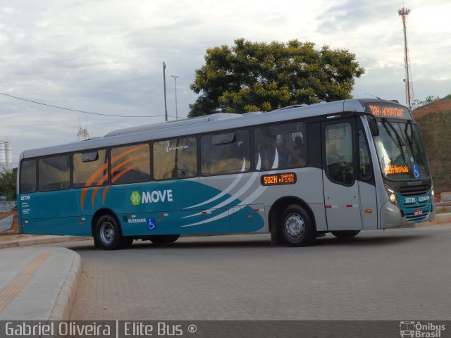 Autotrans > Turilessa 25729 na cidade de Vespasiano, Minas Gerais, Brasil, por Gabriel Oliveira. Número da foto: #3021570.