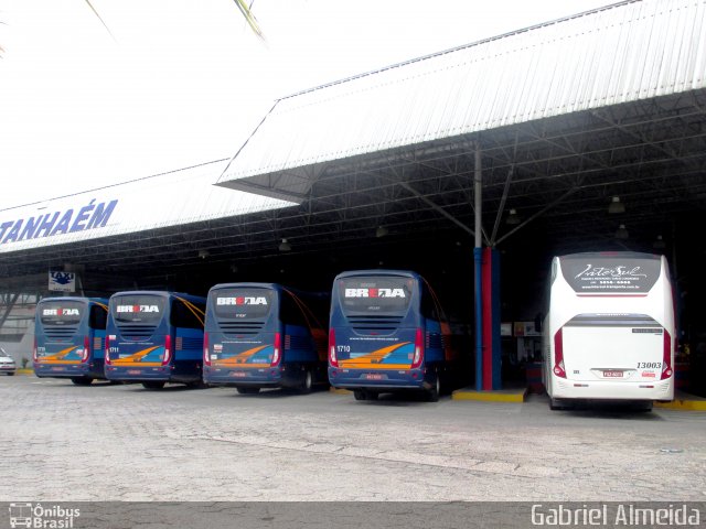 Breda Transportes e Serviços 1710 na cidade de Itanhaém, São Paulo, Brasil, por Gabriel Almeida. Número da foto: #3020633.