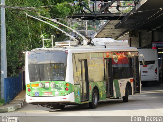 Metra - Sistema Metropolitano de Transporte 7213 na cidade de Diadema, São Paulo, Brasil, por Caio  Takeda. Número da foto: #3020929.