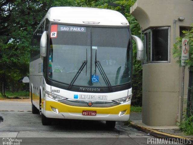 Empresa Cruz 49403 na cidade de São Paulo, São Paulo, Brasil, por Alexandre Rodrigo. ID da foto: 3021547.