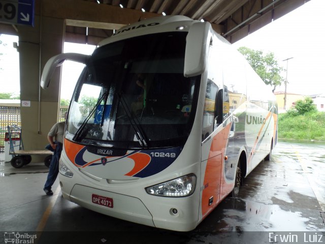 Expresso União 10249 na cidade de Ribeirão Preto, São Paulo, Brasil, por Erwin  Luiz. Número da foto: #3020936.