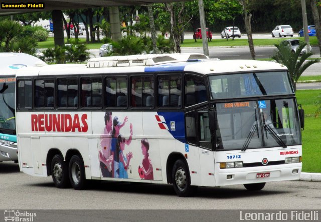 Reunidas Transportes Coletivos 10712 na cidade de Florianópolis, Santa Catarina, Brasil, por Leonardo Fidelli. ID da foto: 3022796.