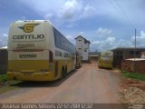 Empresa Gontijo de Transportes 12260 na cidade de Minas Novas, Minas Gerais, Brasil, por Josimar Gomes Simoes. ID da foto: :id.