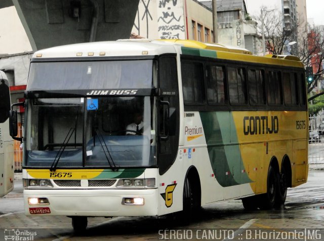 Empresa Gontijo de Transportes 15675 na cidade de Belo Horizonte, Minas Gerais, Brasil, por Sérgio Augusto Braga Canuto. ID da foto: 2958820.