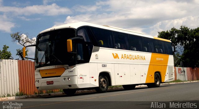 Viação Araguarina 10611 na cidade de Brasília, Distrito Federal, Brasil, por Allan  Meirelles. Número da foto: #2958011.
