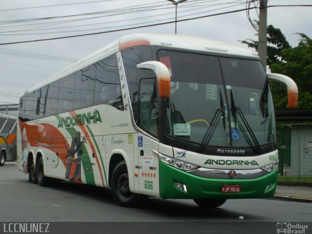 Empresa de Transportes Andorinha 6066 na cidade de São Paulo, São Paulo, Brasil, por Luis Nunez. Número da foto: #2958543.