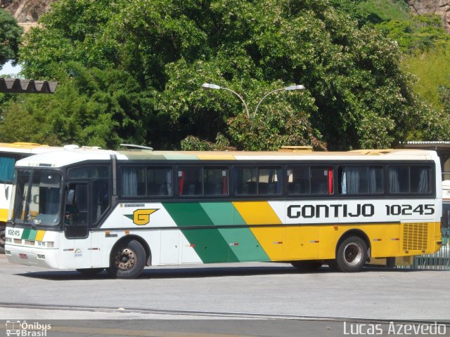 Empresa Gontijo de Transportes 10245 na cidade de Belo Horizonte, Minas Gerais, Brasil, por Lucas Azevedo. Número da foto: #2957948.