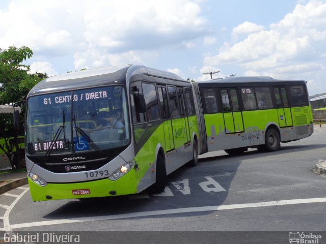Milênio Transportes 10793 na cidade de Belo Horizonte, Minas Gerais, Brasil, por Gabriel Oliveira. Número da foto: #2957735.