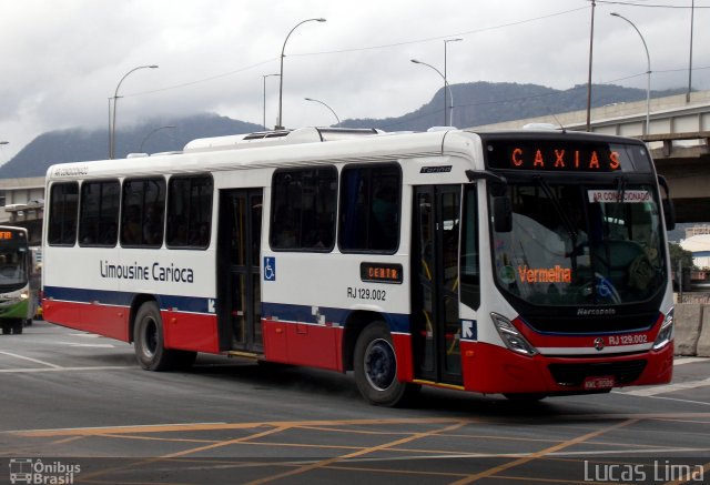 Empresa de Transportes Limousine Carioca RJ 129.002 na cidade de Rio de Janeiro, Rio de Janeiro, Brasil, por Lucas Lima. ID da foto: 2958496.