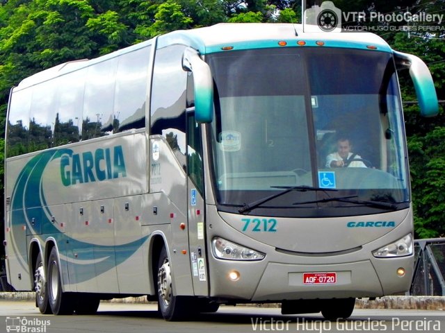 Viação Garcia 7212 na cidade de Maringá, Paraná, Brasil, por Victor Hugo Guedes Pereira. Número da foto: #2959794.