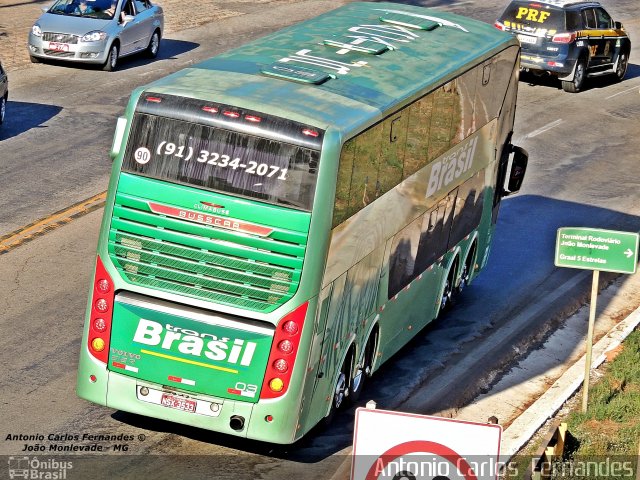 Trans Brasil > TCB - Transporte Coletivo Brasil 03 na cidade de João Monlevade, Minas Gerais, Brasil, por Antonio Carlos Fernandes. ID da foto: 2959289.