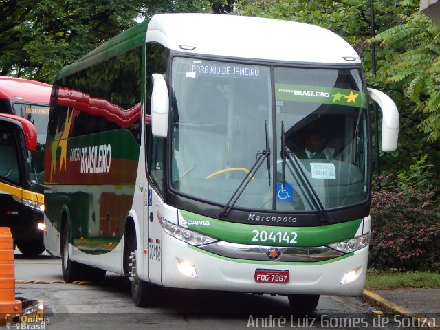 Expresso Brasileiro 204142 na cidade de São Paulo, São Paulo, Brasil, por André Luiz Gomes de Souza. Número da foto: #2960385.