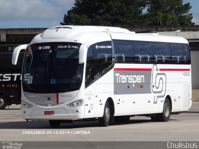 Transpen Transporte Coletivo e Encomendas 42000 na cidade de Curitiba, Paraná, Brasil, por Paulo Roberto Chulis. Número da foto: #2960460.
