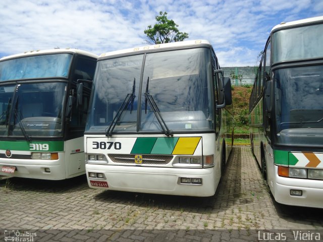 Empresa Gontijo de Transportes 3870 na cidade de Belo Horizonte, Minas Gerais, Brasil, por Lucas Vieira. ID da foto: 2960013.