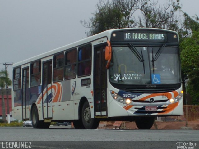 SBC Trans 1611 na cidade de São Bernardo do Campo, São Paulo, Brasil, por Luis Nunez. ID da foto: 2962151.