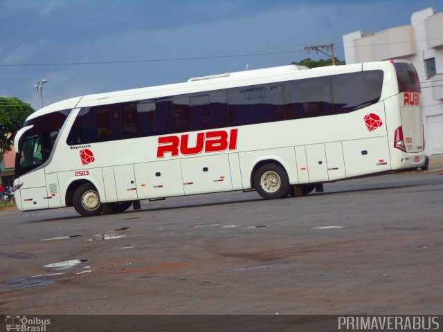 Expresso Rubi 2503 na cidade de Primavera do Leste, Mato Grosso, Brasil, por Alexandre Rodrigo. Número da foto: #2962718.