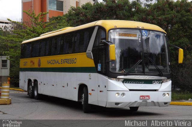 Nacional Expresso 12617 na cidade de São Paulo, São Paulo, Brasil, por Michael  Alberto Vieira. Número da foto: #2961037.