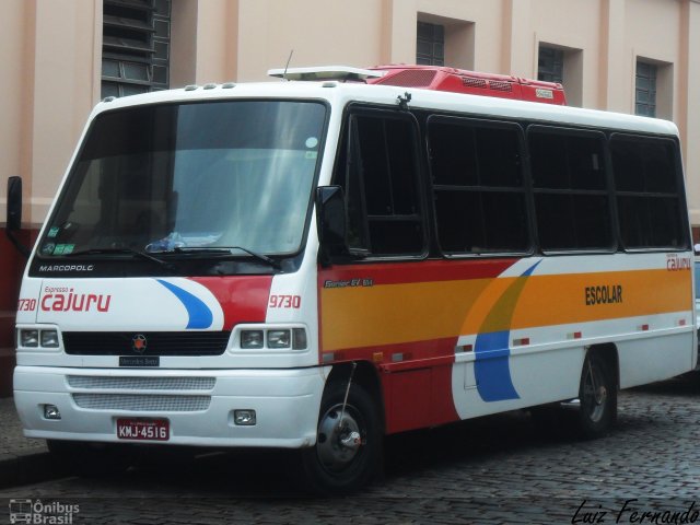 Expresso Cajuru 9730 na cidade de Belo Horizonte, Minas Gerais, Brasil, por Luiz Fernando. Número da foto: #2961343.