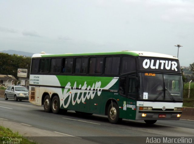 Olitur Turismo 055 na cidade de Belo Horizonte, Minas Gerais, Brasil, por Adão Raimundo Marcelino. Número da foto: #2962677.