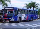 Empresa de Ônibus Pássaro Marron 92.614 na cidade de Aparecida, São Paulo, Brasil, por Cláudio Araújo Fernandes. Número da foto: #:id.