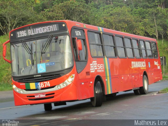 Itamaracá Transportes 1.674 na cidade de Paulista, Pernambuco, Brasil, por Matheus Lex. Número da foto: #2965226.