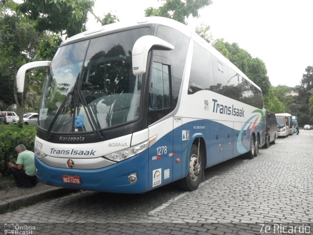 Trans Isaak Turismo 1278 na cidade de Petrópolis, Rio de Janeiro, Brasil, por Zé Ricardo Reis. Número da foto: #2963846.